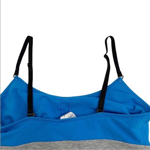 Lululemon Blue White & Black Stripe Contentment Triangle Tank Top, Size 8 - Picture 8 of 14